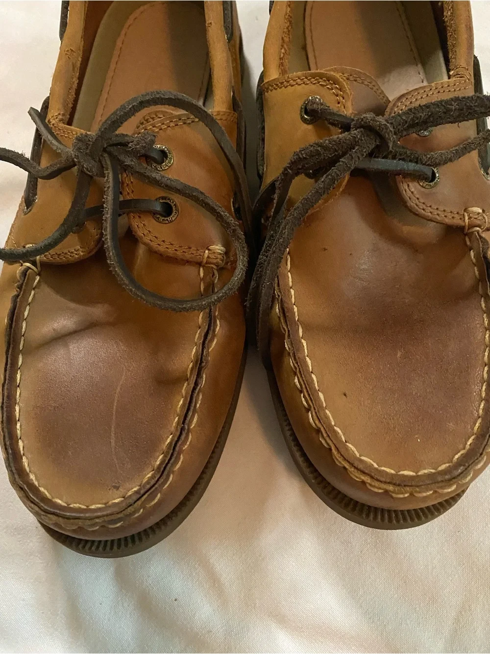G.H. Bass Hampton Core 2 Leather Boat Shoes - Men's 9.5 W Wide